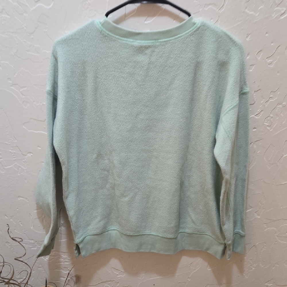 3/$10 American Eagle Outfitters Mint Crewneck Sweater - Picture 3 of 7